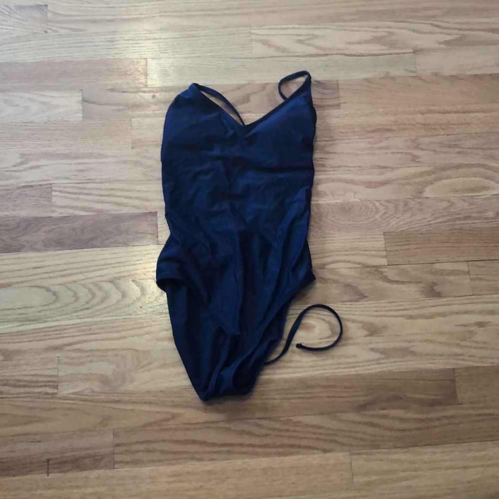 Navy Blue Bathing Suit